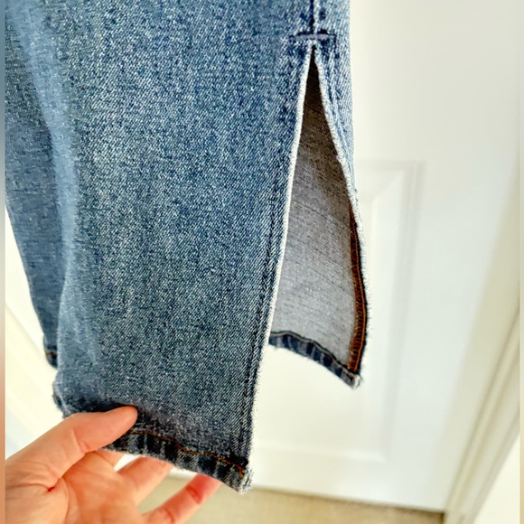 Reformation Perri High Rise Straight Leg Jeans size 30 Tall - Picture 5 of 11